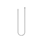 Metal shower hose 1/2" x 3/8" x 1500 mm - Chrome