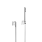 Hand shower set with individual rosettes FlowReduce - Chrome