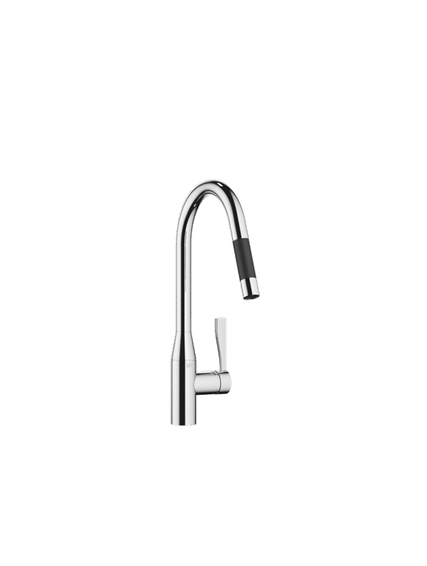 SYNC Single-lever mixer Pull-down with spray function - Chrome