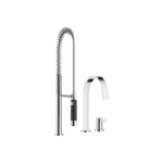 MEM Two-hole mixer with individual rosettes with profi spray set - Chrome