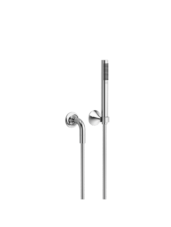 VAIA Hand shower set with individual rosettes FlowReduce - Chrome