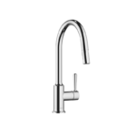 VAIA Single-lever mixer Pull-down with spray function - Chrome