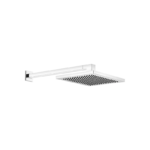 Rain shower with wall fixing FlowReduce 300 x 240 mm - Chrome