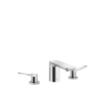 LISSÉ Three-hole basin mixer with pop-up waste - Chrome