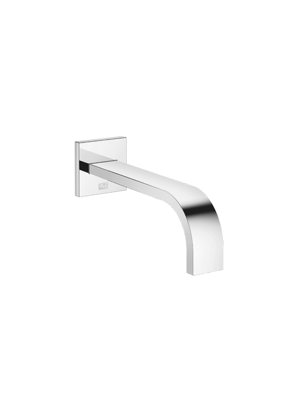 MEM Wall-mounted basin spout without pop-up waste - Chrome