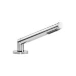 META Hand shower set for bath rim or tile edge installation - Chrome