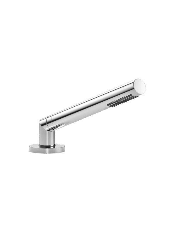 META Hand shower set for bath rim or tile edge installation - Chrome