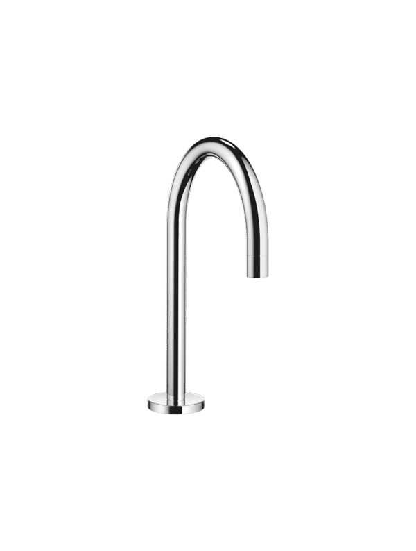 Deck-mounted basin spout without pop-up waste - Chrome