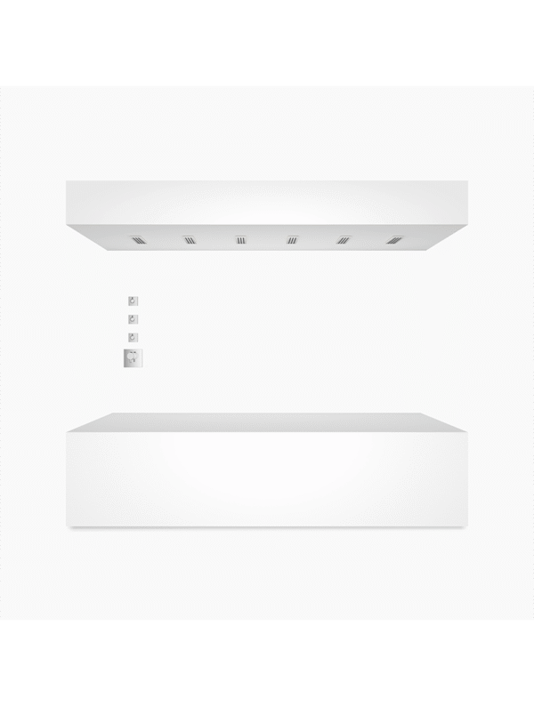 Neck and back massage - Chrome