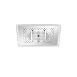 SERENITY SKY+ Rain panel for recessed ceiling installation with light - Chrome