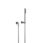 TARA Hand shower set with individual rosettes - Chrome