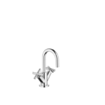 TARA Single-hole basin mixer with pop-up waste - Chrome