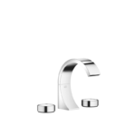 CYO Three-hole basin mixer with pop-up waste without design element - Chrome
