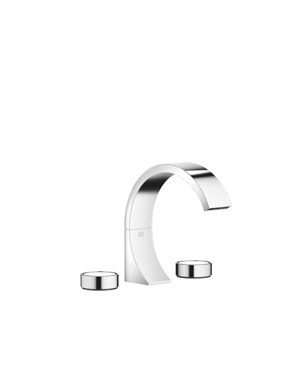 CYO Three-hole basin mixer with pop-up waste - Chrome