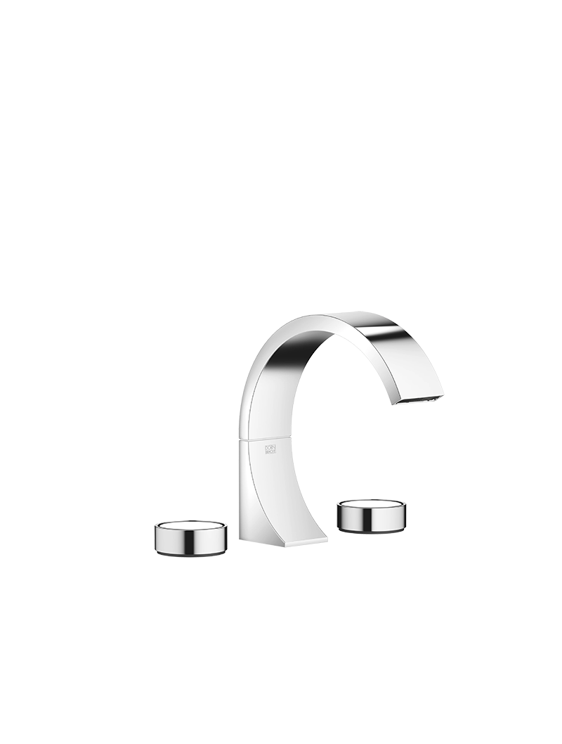 LLiUuXth.png CYO Three-hole basin mixer with pop-up waste - Chrome - Görsel 1