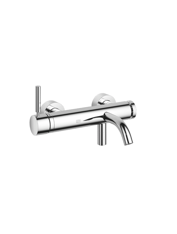 META Single-lever bath mixer for wall mounting without shower set - Chrome