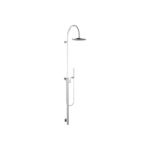 Shower system with single-lever shower mixer without hand shower FlowReduce - Chrome