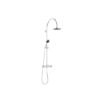 TARA Shower pipe with shower thermostat 220 mm - Chrome