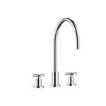 TARA Three-hole mixer - Chrome