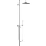 Shower system with single-lever shower mixer - Chrome