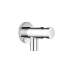 Wall elbow with integrated shower holder - Chrome