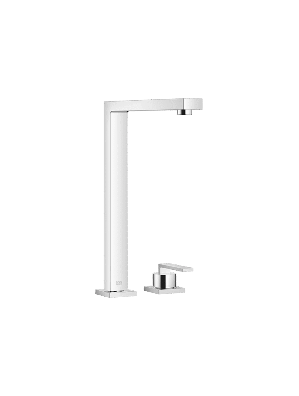 LOT Two-hole mixer with individual rosettes - Chrome