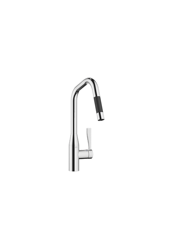 SYNC Single-lever mixer Pull-down with spray function - Chrome