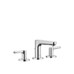 DORNBRACHT YAMOU Three-hole basin mixer with pop-up waste - Chrome