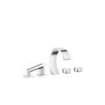 CYO Five-hole bath mixer for bath rim or tile edge installation - Chrome