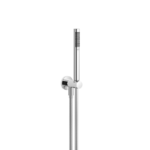 Hand shower set with integrated shower holder FlowReduce - Chrome