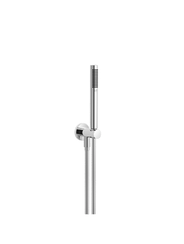 Hand shower set with integrated shower holder FlowReduce - Chrome