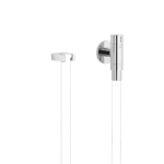 WATER TUBE Kneipp wall elbow with hose holder with individual rosettes - Chrome