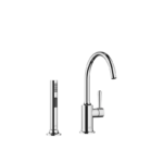 VAIA Single-lever mixer with rinsing spray set - Chrome