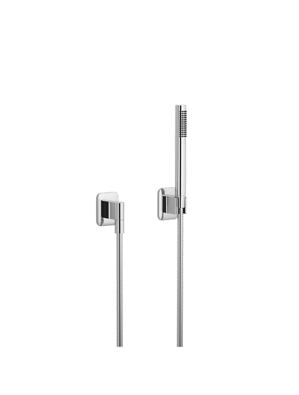 LISSÉ Hand shower set with individual rosettes FlowReduce - Chrome