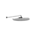 Rain shower with wall fixing FlowReduce 400 mm - Chrome