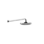Rain shower with wall fixing FlowReduce 220 mm - Chrome