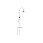 TARA Shower pipe with shower thermostat 300 mm - Chrome