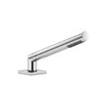 Hand shower set for bath rim or tile edge installation - Chrome