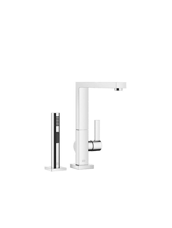 LOT Single-lever mixer with rinsing spray set - Chrome