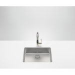 Single sink - Brushed Stainless Steel