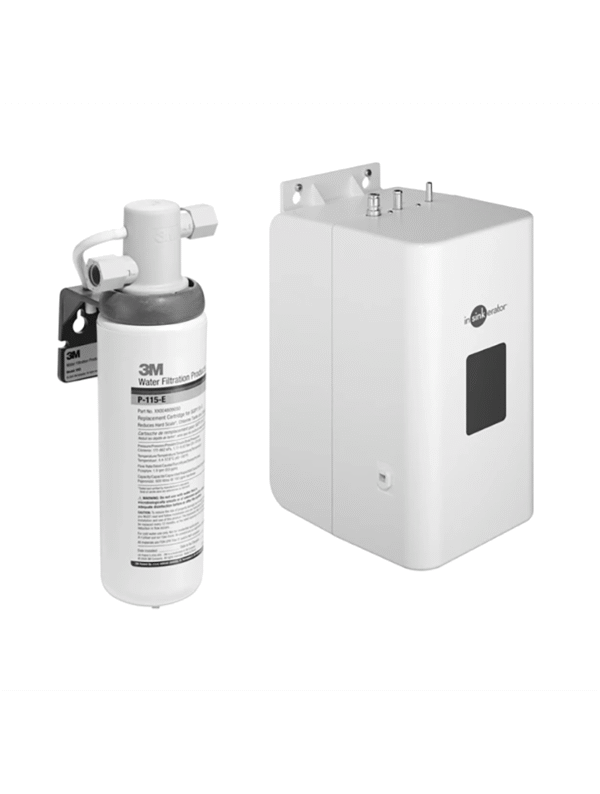 Hot water tank incl. filter -