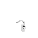 Single-lever bidet mixer with pop-up waste - Chrome