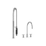 TARA Three-hole mixer with profi spray set - Chrome