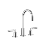 TARA Three-hole basin mixer with pop-up waste - Chrome
