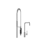 META SQUARE Single-lever mixer with profi spray set - Chrome