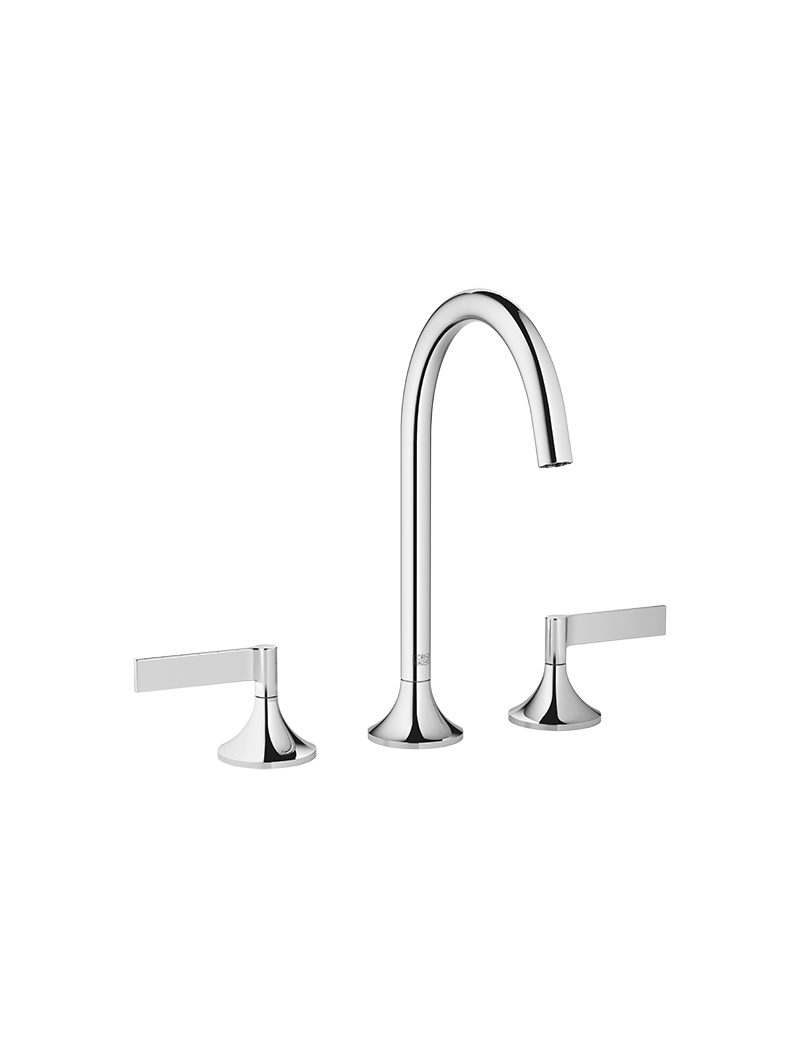 rFz9KBGo.png VAIA Three-hole basin mixer with pop-up waste - Chrome - Görsel 1