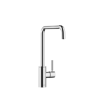 META SQUARE Single-lever mixer for rinsing/Profi spray - Chrome