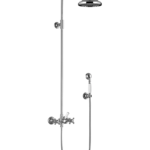 MADISON Showerpipe with shower mixer - Chrome