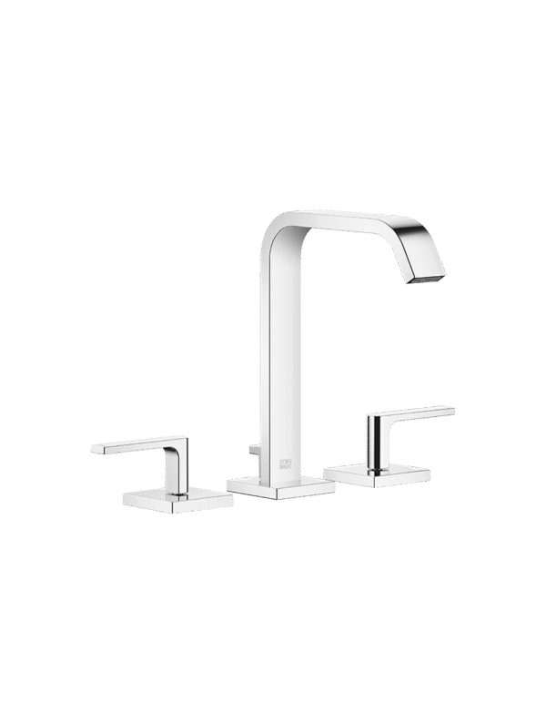 IMO Three-hole basin mixer with pop-up waste - Chrome