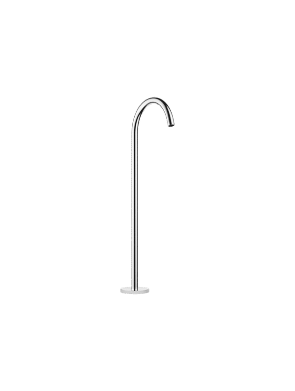 META Bath spout without diverter for free-standing assembly - Chrome
